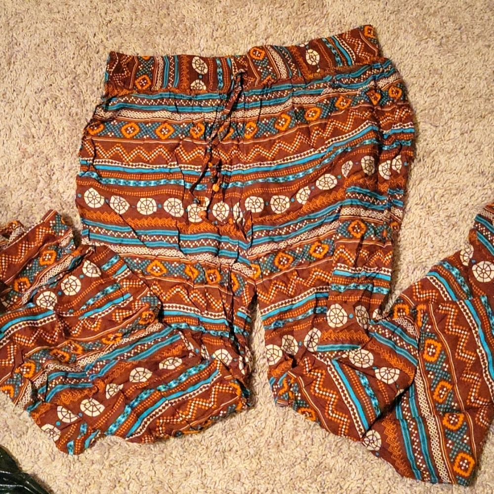 Print pants